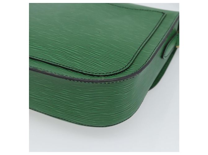 Borsa a Spalla LOUIS VUITTON Epi Saint Cloud GM Verde M52194 LV Auth 191689 - vista 17