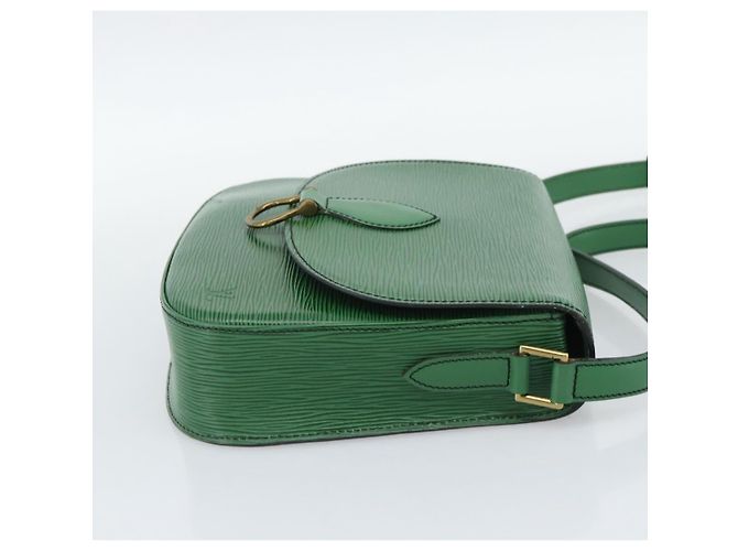 Borsa a Spalla LOUIS VUITTON Epi Saint Cloud GM Verde M52194 LV Auth 191689 - vista 4