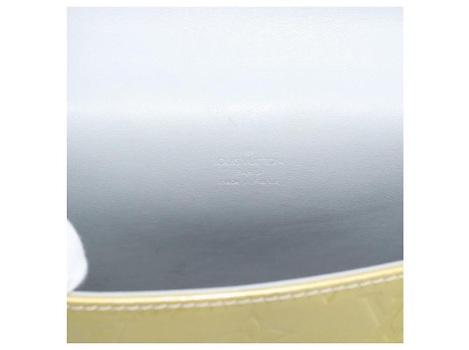 LOUIS VUITTON Monogram Vernis Spring street Hand Bag Gris M91029 LV Auth 190661 Grigio - vista 19