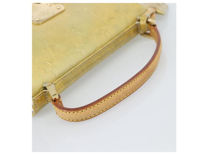LOUIS VUITTON Monogram Vernis Spring street Hand Bag Gris M91029 LV Auth 190661 Grigio - vista 7