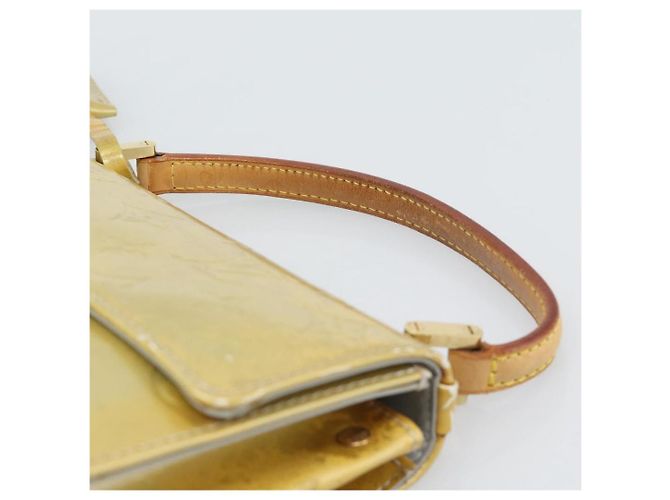 LOUIS VUITTON Monogram Vernis Spring street Hand Bag Gris M91029 LV Auth 190661 Grigio - vista 8