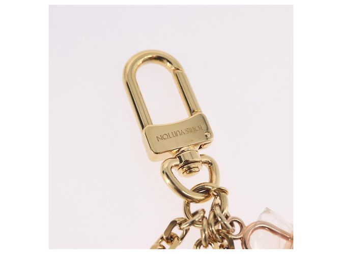 LOUIS VUITTON Portachiavi CaleidoV Metallo Oro Argento M67377 LV Auth 191624M - vista 6