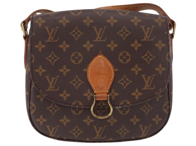 LOUIS VUITTON Borsa a Spalla Monogram Saint Cloud GM M51242 LV Auth ep15074 Monogramma - vista 13