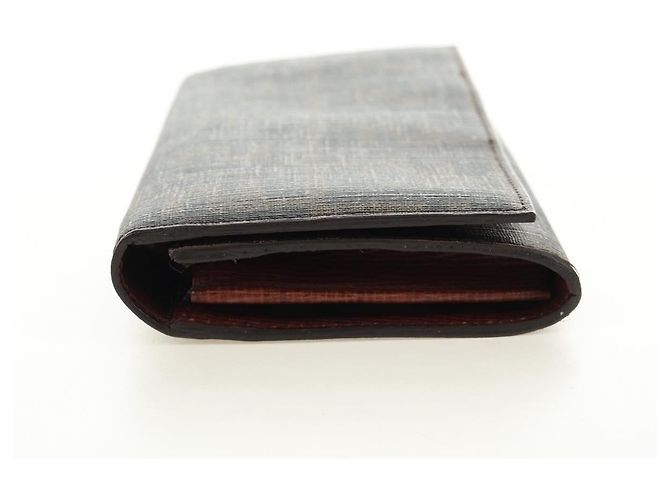 FENDI Zucca Canvas Long Wallet Schwarz Braun Auth 190427V - Ansicht 3