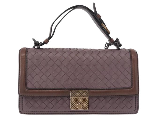 Borsa BOTTEGA VENETA INTRECCIATO 2way Viola Autentica BA13933A Porpora - vista 13