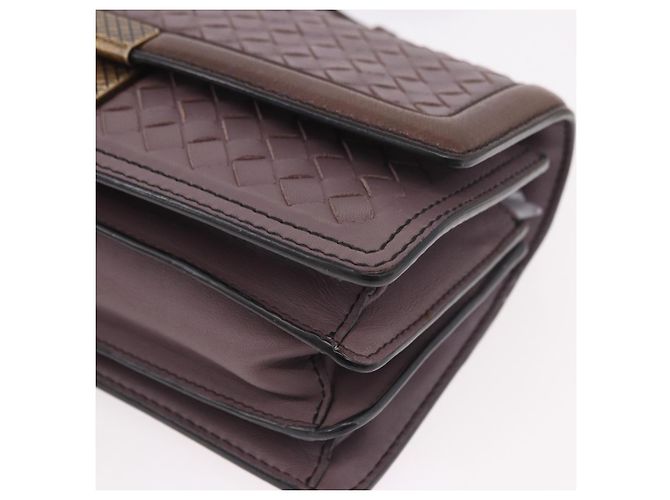 Borsa BOTTEGA VENETA INTRECCIATO 2way Viola Autentica BA13933A Porpora - vista 16