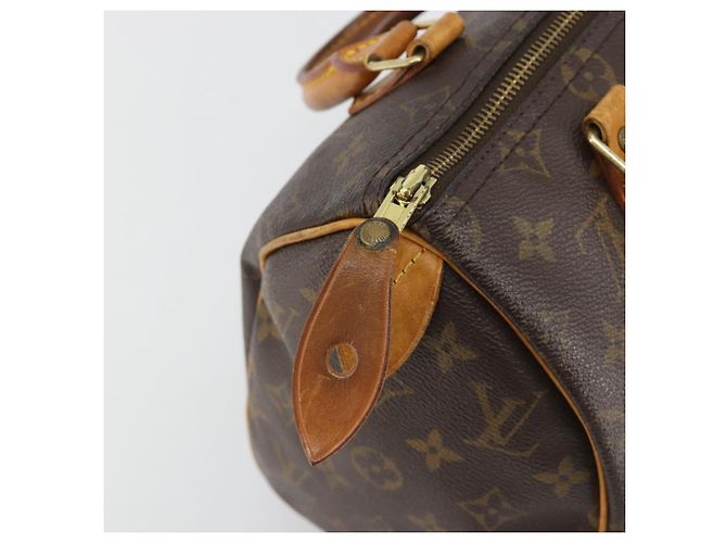 LOUIS VUITTON Borsa Monogram Speedy 25 M41528 LV Auth BA13754A Monogramma - vista 10