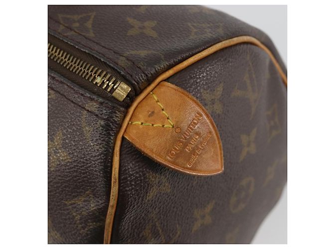 LOUIS VUITTON Borsa Monogram Speedy 25 M41528 LV Auth BA13754A Monogramma - vista 17