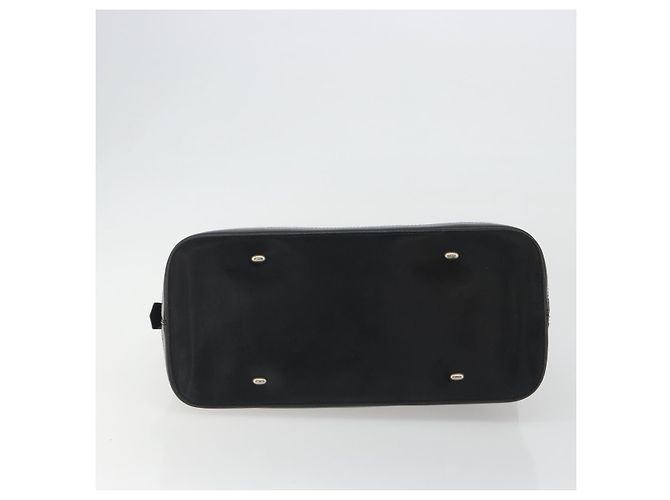 Céline Borsa CELINE Macadam Canvas PVC Pelle Nera Oro Auth mr2677 Nero D'oro - vista 5