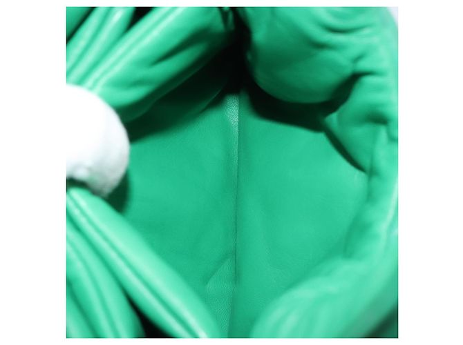 Borsa PRADA in pelle 2way Verde Argento Auth 191471SM - vista 24