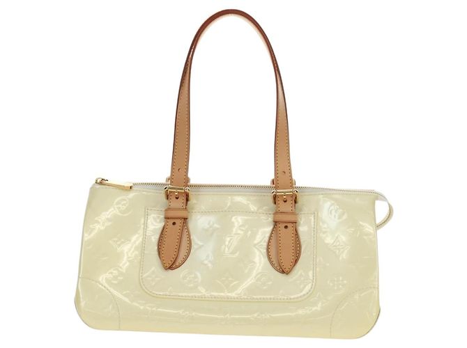 LOUIS VUITTON Borsa Monogram Vernis Rosewood Avenue Perle M93508 Auth 190840SAV - vista 13