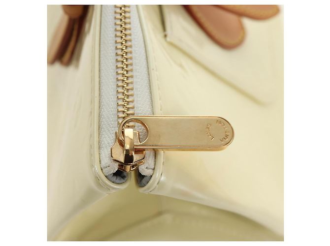 LOUIS VUITTON Borsa Monogram Vernis Rosewood Avenue Perle M93508 Auth 190840SAV - vista 21