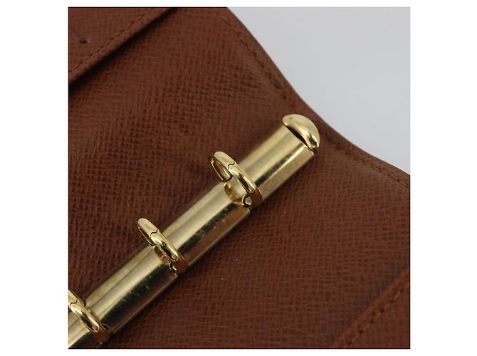 LOUIS VUITTON Monogram Agenda PM Day Planner Cover R20005 LV Auth BA14037 Monograma - vista 10