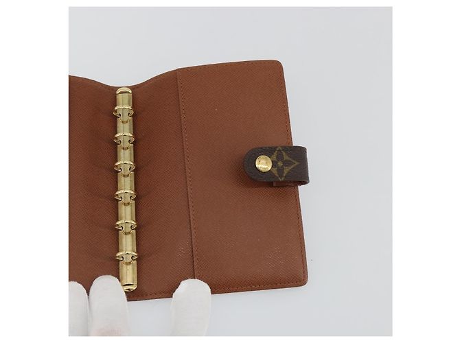 LOUIS VUITTON Monogram Agenda PM Day Planner Cover R20005 LV Auth BA14037 Monograma - vista 18
