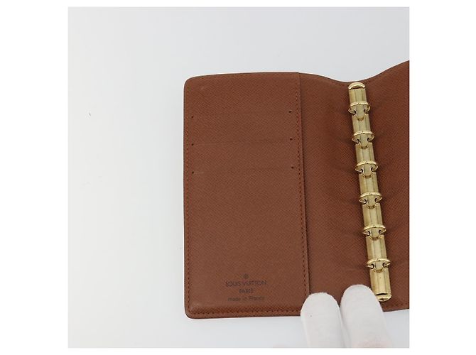LOUIS VUITTON Monogram Agenda PM Day Planner Cover R20005 LV Auth BA14037 Monograma - vista 19