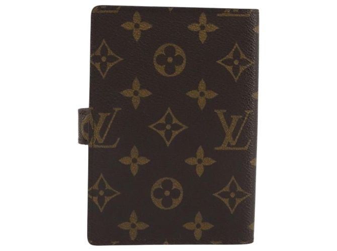 LOUIS VUITTON Monogram Agenda PM Day Planner Cover R20005 LV Auth BA14037 Monograma - vista 2