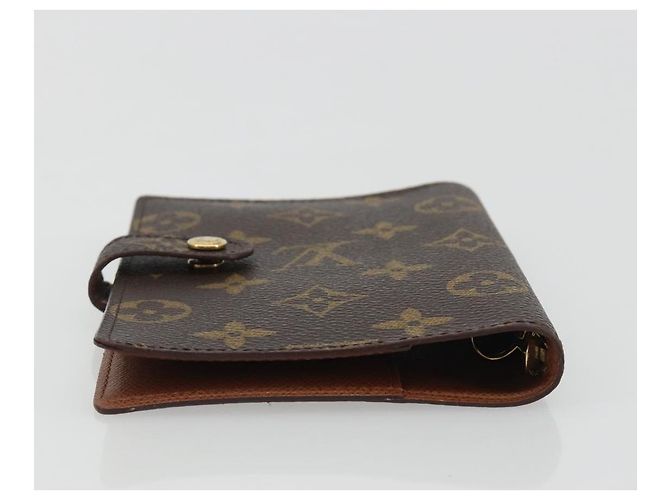 LOUIS VUITTON Monogram Agenda PM Day Planner Cover R20005 LV Auth BA14037 Monograma - vista 5