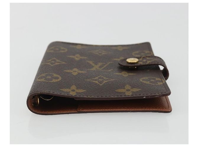 LOUIS VUITTON Monogram Agenda PM Day Planner Cover R20005 LV Auth BA14037 Monograma - vista 6