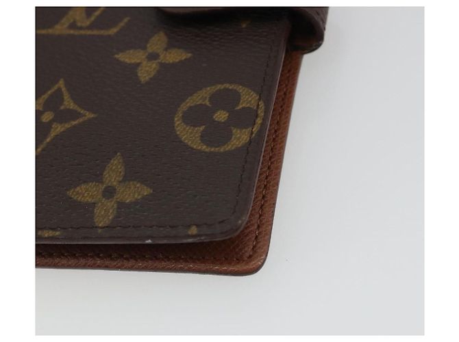 LOUIS VUITTON Monogram Agenda PM Day Planner Cover R20005 LV Auth BA14037 Monograma - vista 7