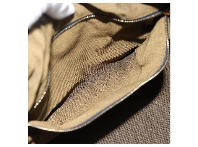 Borsa a Mano FENDI Zucca Canvas Nero Marrone Auth 188089 - vista 22