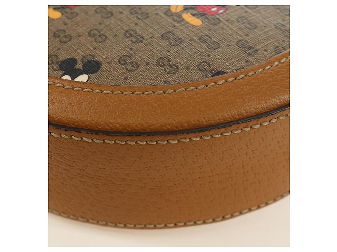 Borsa GUCCI Micro GG Supreme Collaborazione Disney PVC Beige 603938 Auth ep15079M D'oro - vista 17
