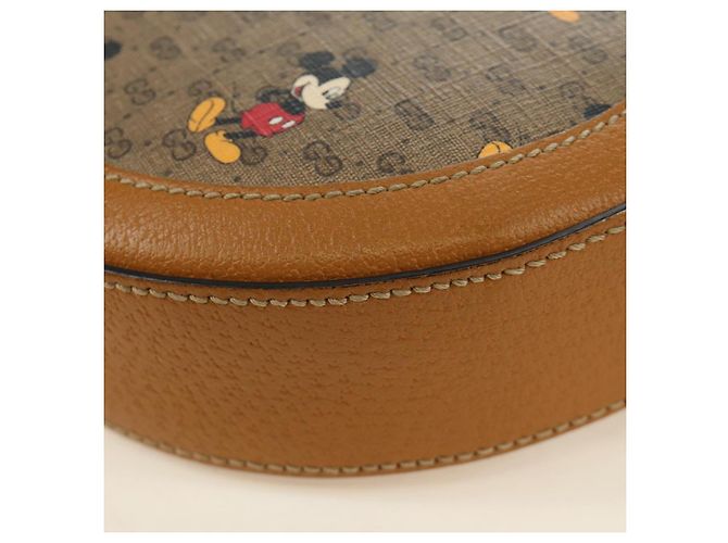Borsa GUCCI Micro GG Supreme Collaborazione Disney PVC Beige 603938 Auth ep15079M D'oro - vista 19