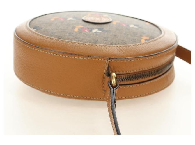 Borsa GUCCI Micro GG Supreme Collaborazione Disney PVC Beige 603938 Auth ep15079M D'oro - vista 4