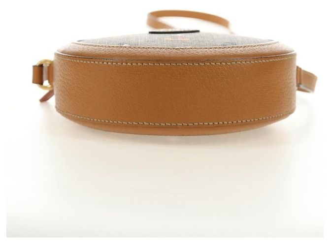 Borsa GUCCI Micro GG Supreme Collaborazione Disney PVC Beige 603938 Auth ep15079M D'oro - vista 5