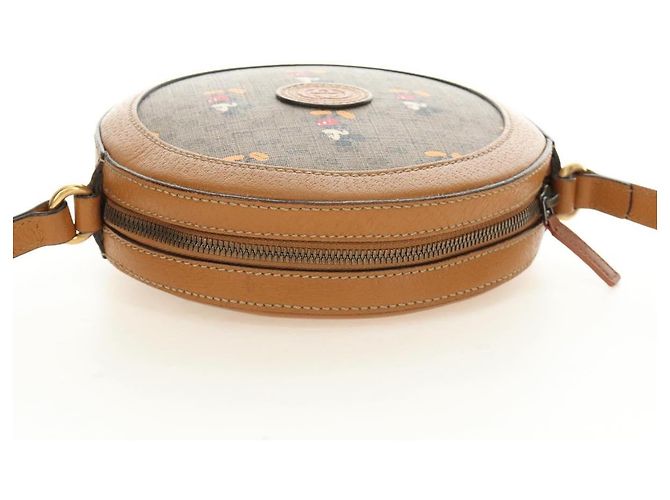Borsa GUCCI Micro GG Supreme Collaborazione Disney PVC Beige 603938 Auth ep15079M D'oro - vista 6