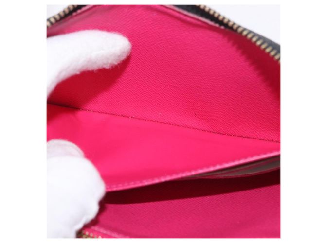 LOUIS VUITTON Monogram Multicolor Zippy Long Wallet Black M60243 LV Auth bs36045 Nero - vista 18