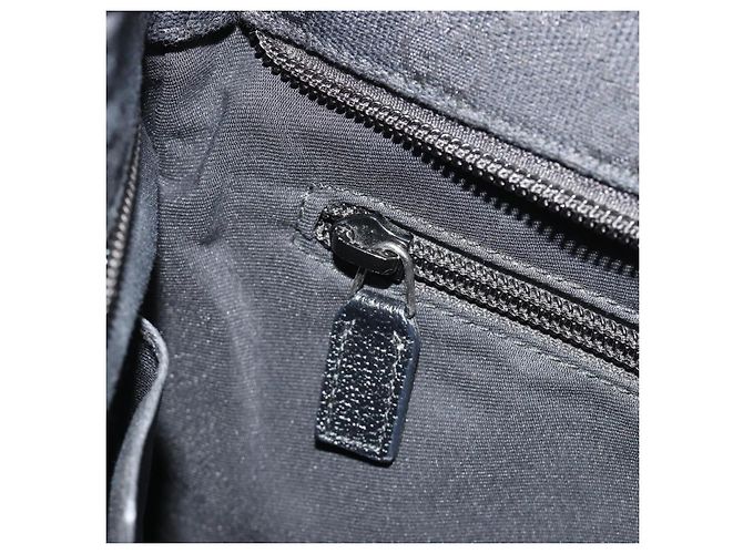 Borsa a tracolla GUCCI GG Canvas Web Sherry Line Nera Argento 256100 Auth 190463A Nero - vista 22