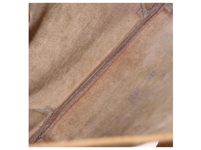 Hermès Borsa a tracolla HERMES Rodeo in pelle Taurillon Beige Gold Auth 190526 D'oro - vista 10