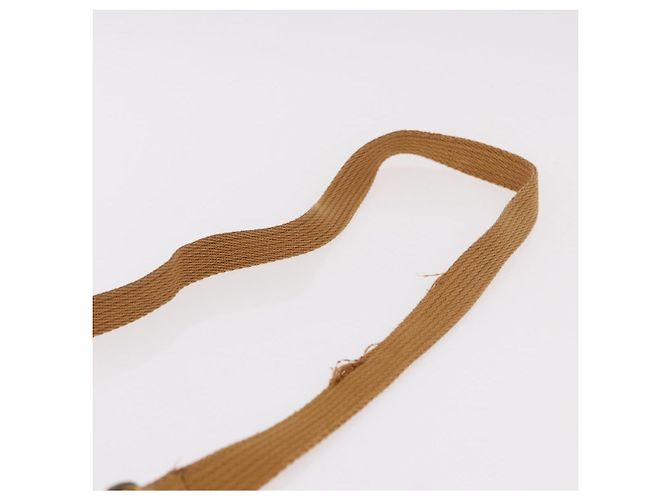 Hermès Borsa a tracolla HERMES Rodeo in pelle Taurillon Beige Gold Auth 190526 D'oro - vista 14
