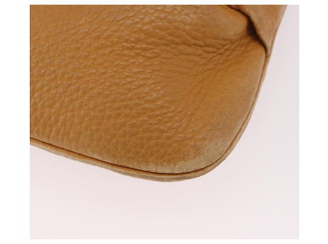 Hermès Borsa a tracolla HERMES Rodeo in pelle Taurillon Beige Gold Auth 190526 D'oro - vista 15