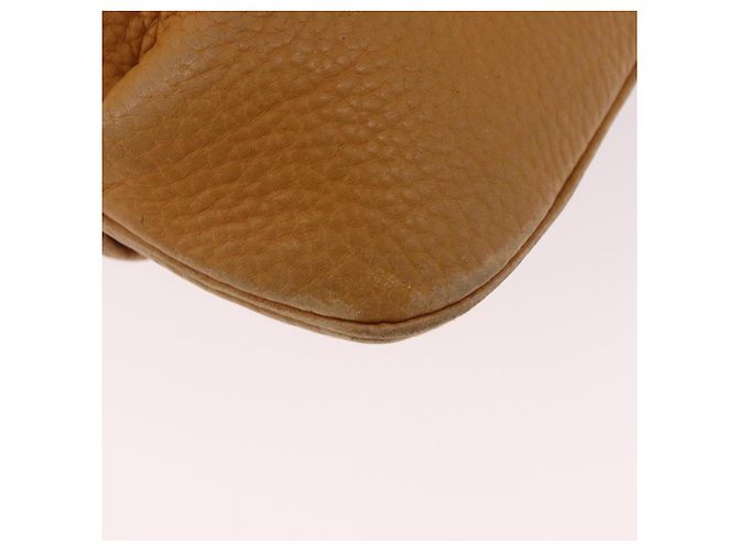 Hermès Borsa a tracolla HERMES Rodeo in pelle Taurillon Beige Gold Auth 190526 D'oro - vista 18