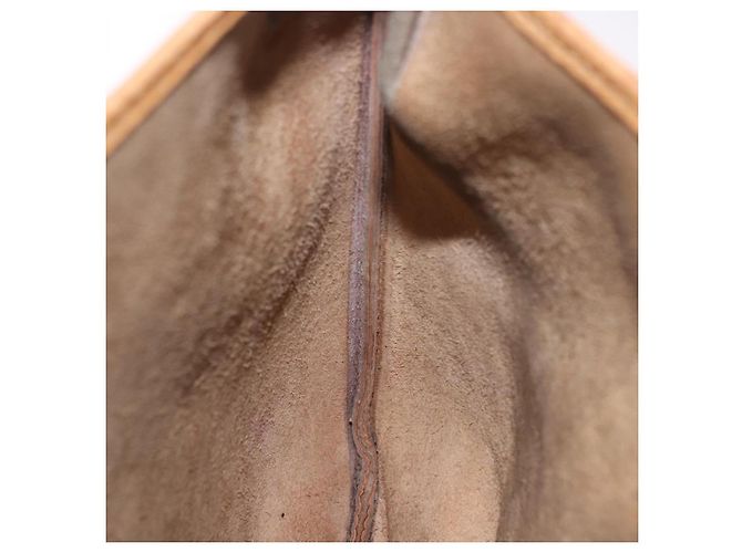 Hermès Borsa a tracolla HERMES Rodeo in pelle Taurillon Beige Gold Auth 190526 D'oro - vista 23