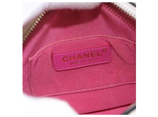 CHANEL Matelasse Chain Schultertasche Tweed Multicolor Gold CC Auth 191646SM - Ansicht 19