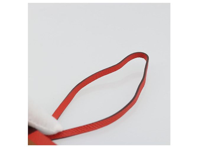 Hermès HERMES Retort Okare K Bag Charm Pelle Arancione Auth BA14045M - vista 10