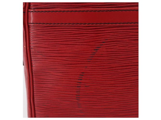 Borsa a Spalla LOUIS VUITTON Epi Danube Rosso M45637 LV Auth 191681 - vista 2