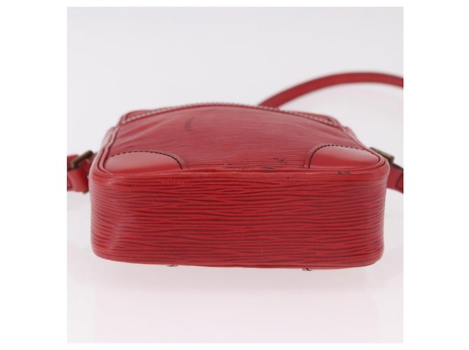 Borsa a Spalla LOUIS VUITTON Epi Danube Rosso M45637 LV Auth 191681 - vista 7
