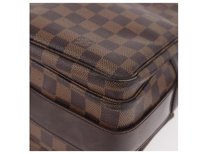 LOUIS VUITTON Borsa a tracolla Damier Ebene Naviglio N45255 LV Auth BA13983 - vista 19