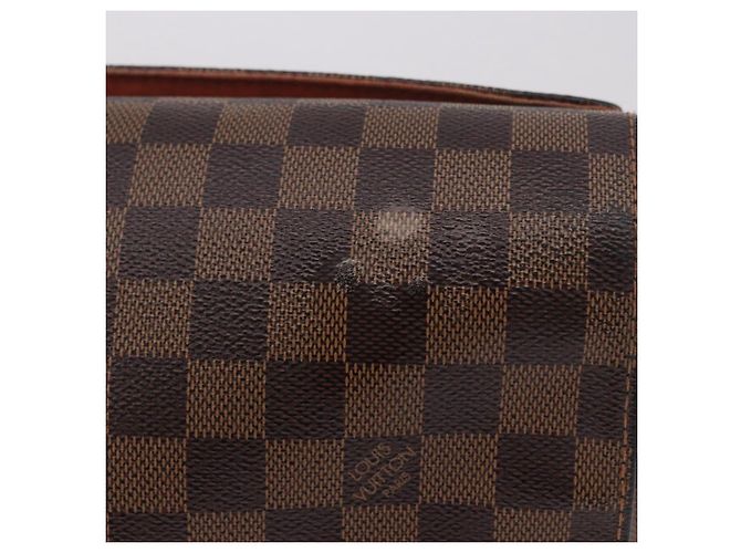 LOUIS VUITTON Borsa a tracolla Damier Ebene Naviglio N45255 LV Auth BA13983 - vista 2