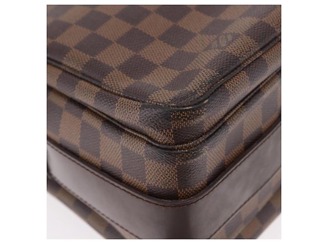 LOUIS VUITTON Borsa a tracolla Damier Ebene Naviglio N45255 LV Auth BA13983 - vista 20