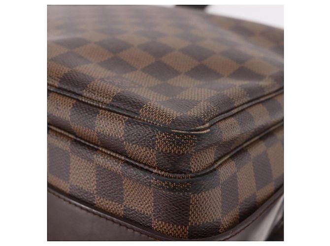 LOUIS VUITTON Borsa a tracolla Damier Ebene Naviglio N45255 LV Auth BA13983 - vista 21
