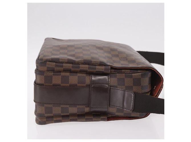 LOUIS VUITTON Borsa a tracolla Damier Ebene Naviglio N45255 LV Auth BA13983 - vista 4