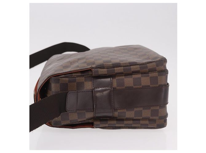 LOUIS VUITTON Borsa a tracolla Damier Ebene Naviglio N45255 LV Auth BA13983 - vista 5