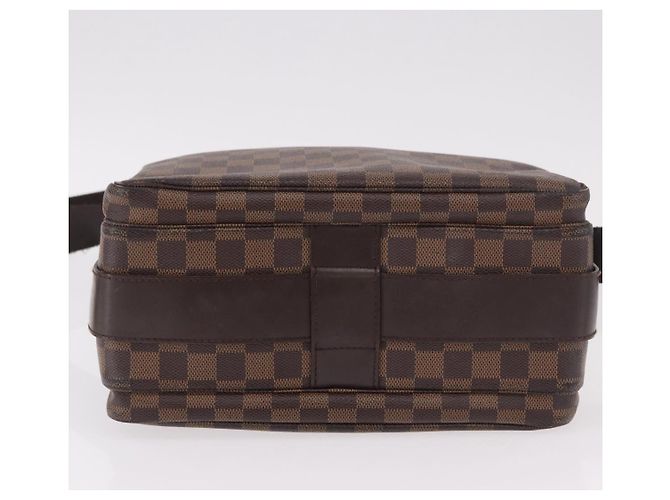 LOUIS VUITTON Borsa a tracolla Damier Ebene Naviglio N45255 LV Auth BA13983 - vista 7