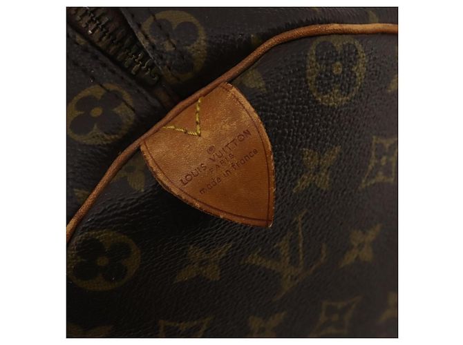 LOUIS VUITTON Borsa Boston Monogram Keepall 50 M41426 LV Auth 188334 Monogramma - vista 19