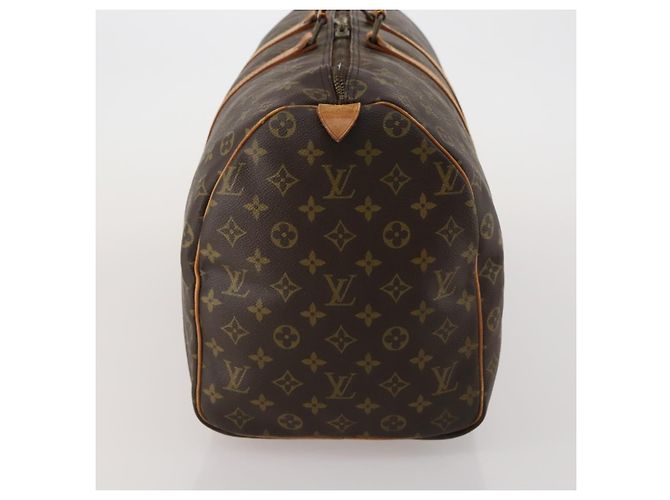 LOUIS VUITTON Borsa Boston Monogram Keepall 50 M41426 LV Auth 188334 Monogramma - vista 4