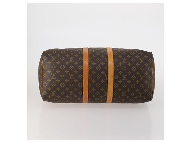 LOUIS VUITTON Borsa Boston Monogram Keepall 50 M41426 LV Auth 188334 Monogramma - vista 5